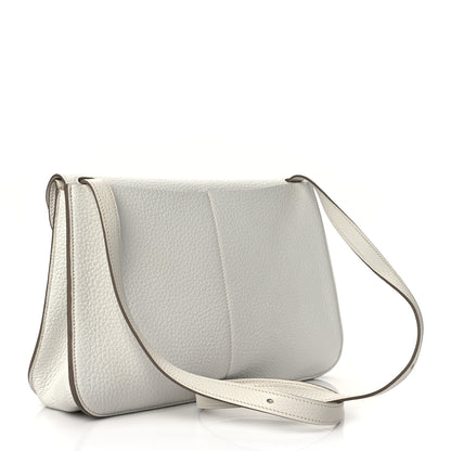 Hermes Taurillon Clemence Halzan 31 GM Craie 2 of 9