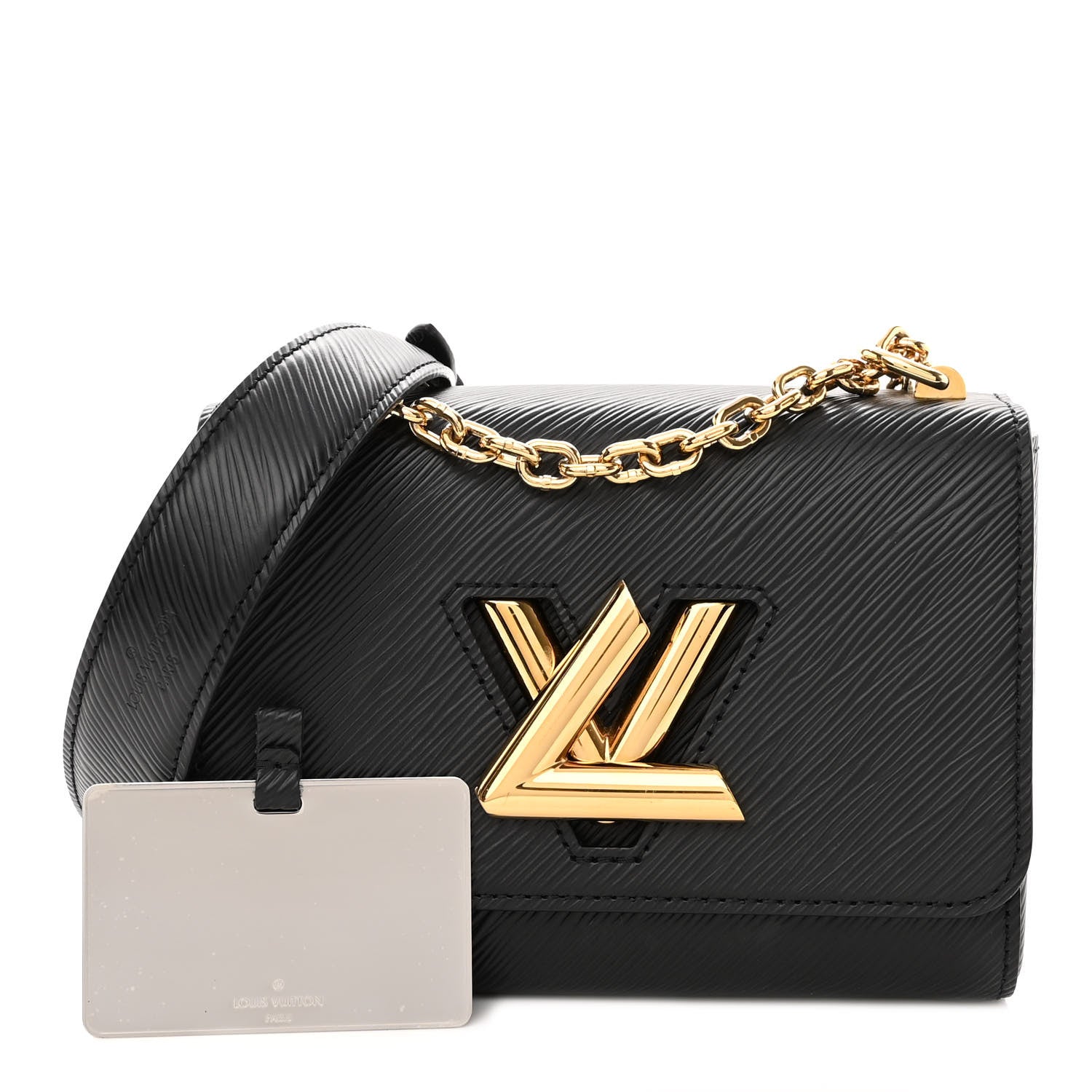 Louis Vuitton Epi Twist Shoulder Bag PM Black 1 of 10