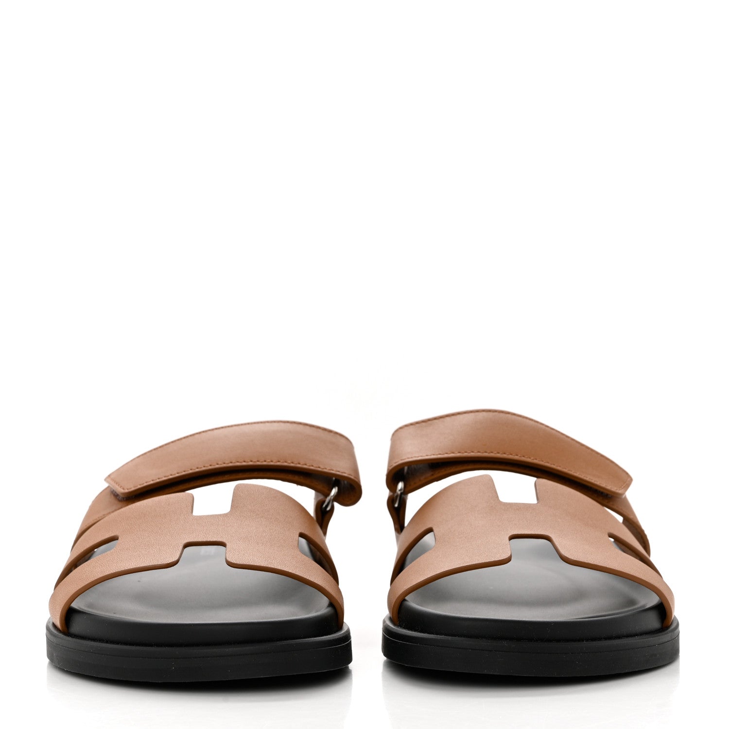 Hermes Calfskin Womens Chypre Sandals 36 Naturel 2 of 9