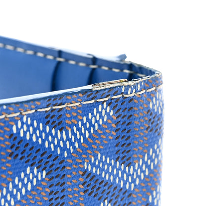 Goyard Goyardine Saint Marc Folding Card Case Sky Blue 9 of 9