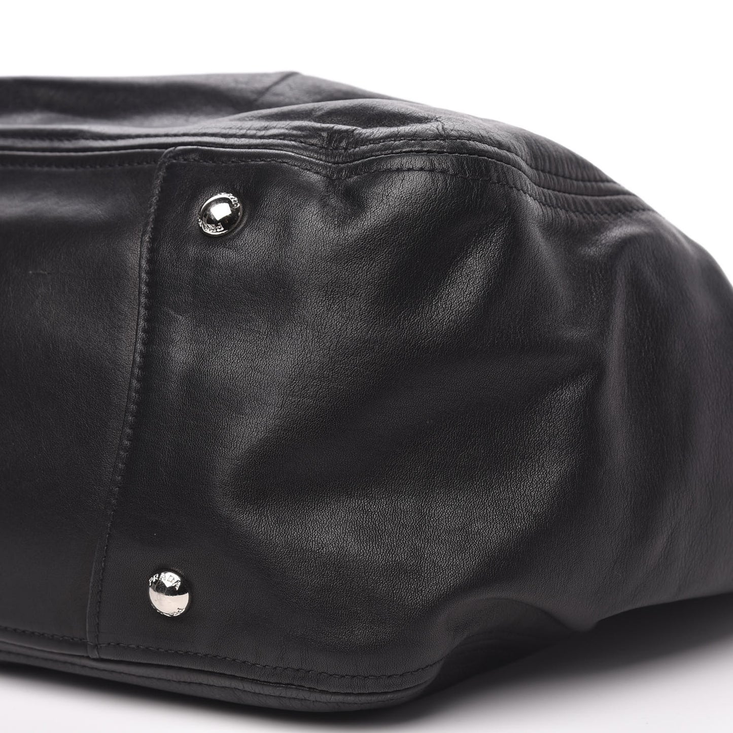 Soft Calf Shoulder Bag Black