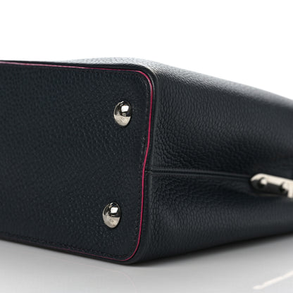 Louis Vuitton Taurillon Capucines PM Cobalt Fuchsia 7 of 7