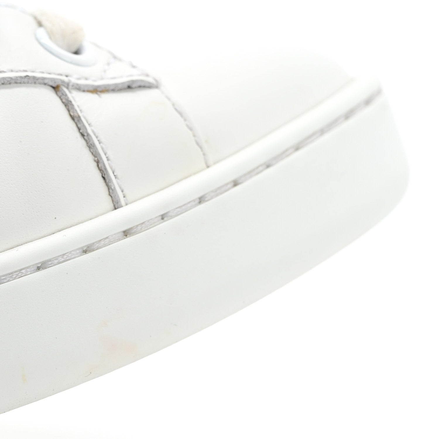 Gucci Calfskin Web Pearl Studded Womens Ace Sneakers 37 White 11 of 22