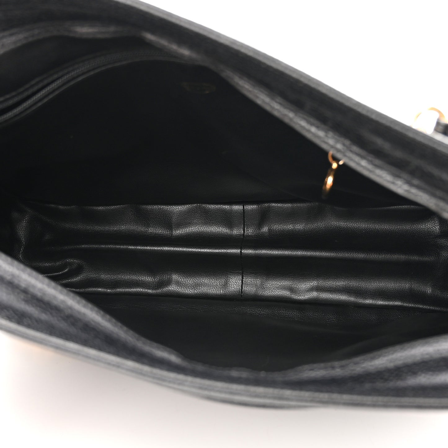 Caviar CC Shoulder Bag Black