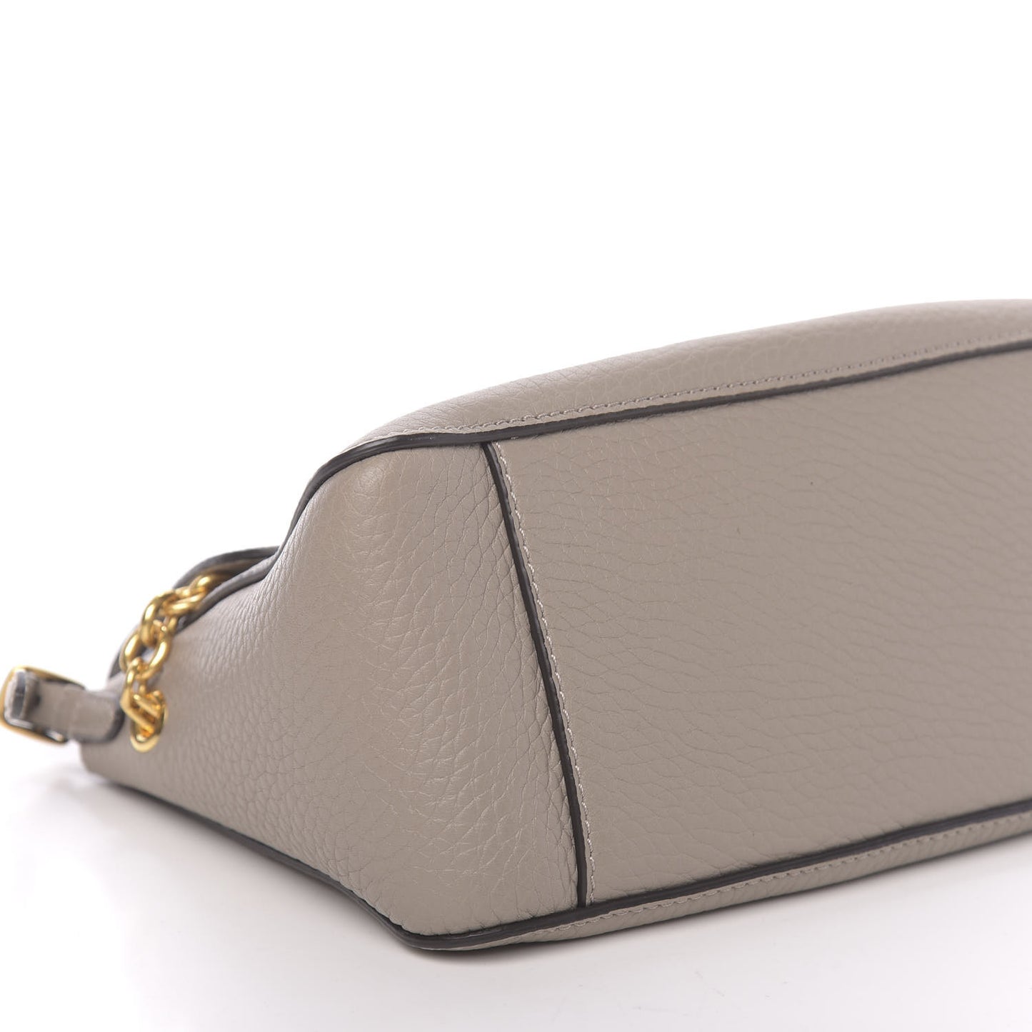Heavy Grain Calfskin Mini Keeley Solid Grey