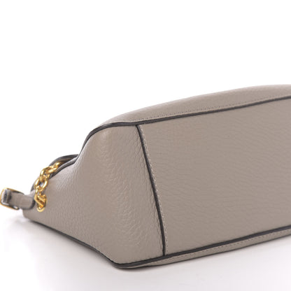 Mulberry Heavy Grain Calfskin Mini Keeley Solid Grey 14 of 18