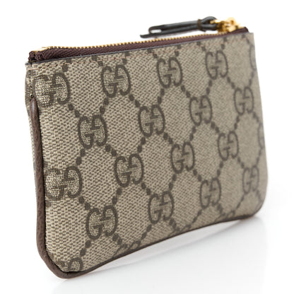 Gucci GG Supreme Monogram Key Case Brown 3 of 9