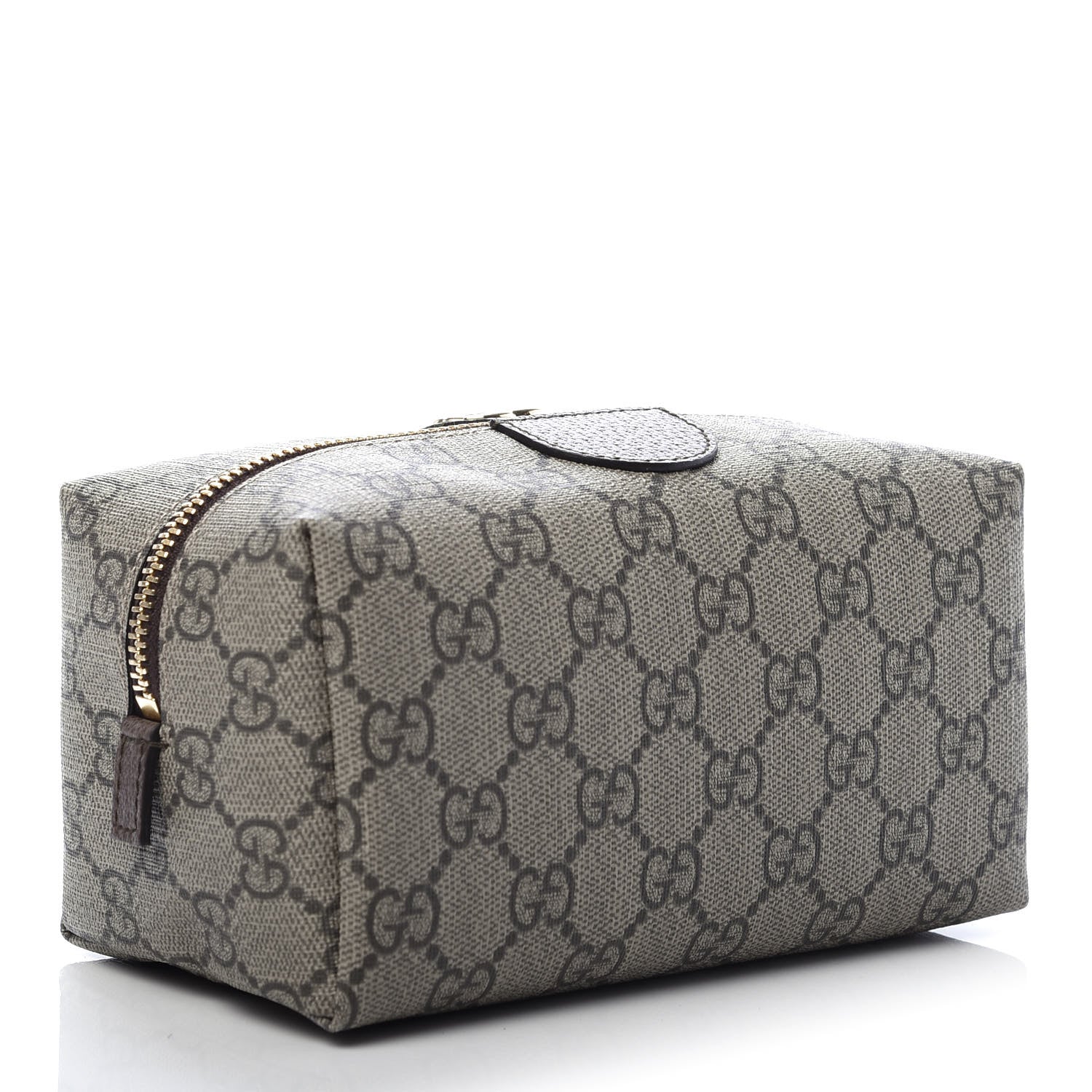 Gucci Soft GG Supreme Monogram Calfskin Medium Ophidia Cosmetic Case Beige Ebony New Acero 3 of 8
