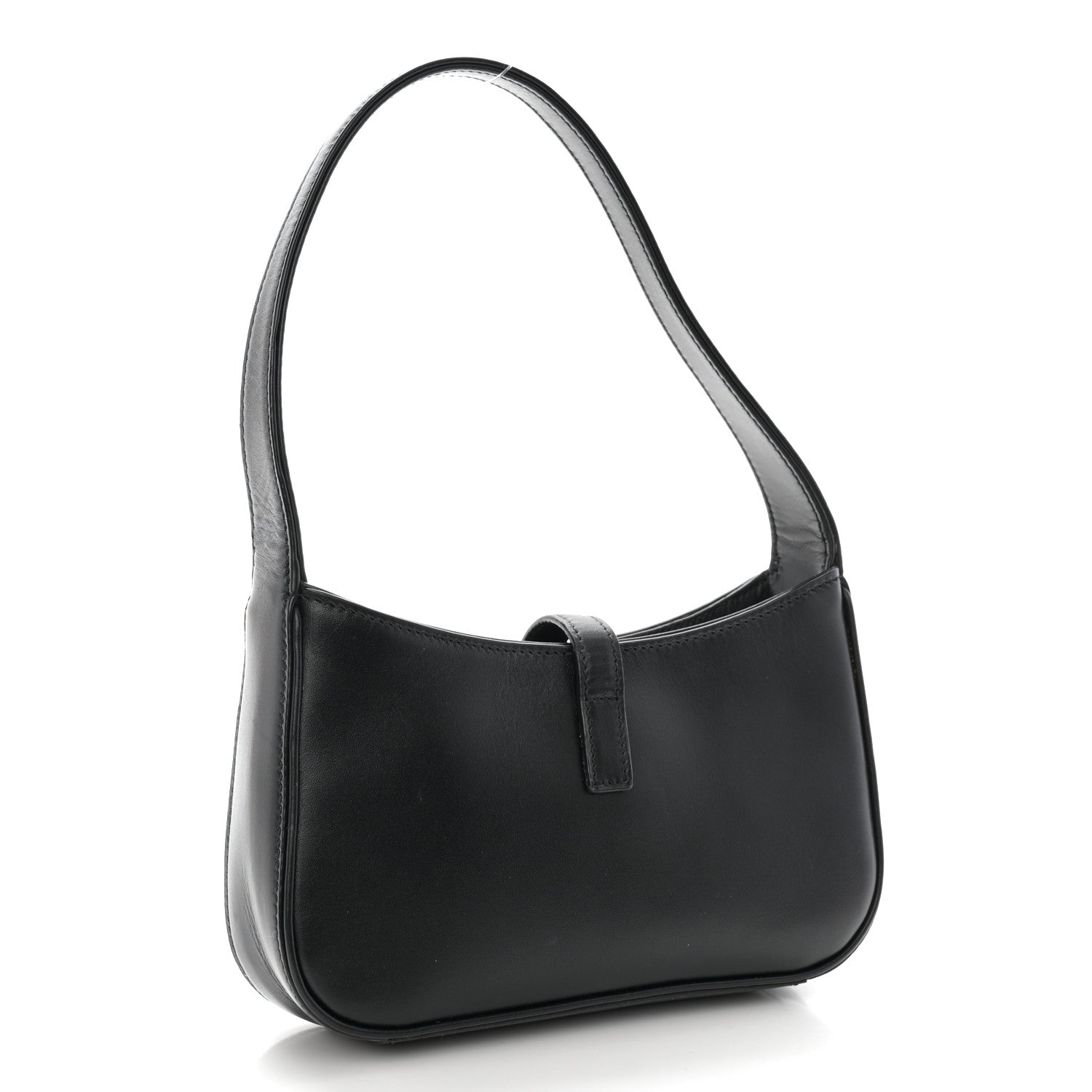 Saint Laurent Smooth Calfskin Le 5 A 7 Mini Hobo Black 3 of 12