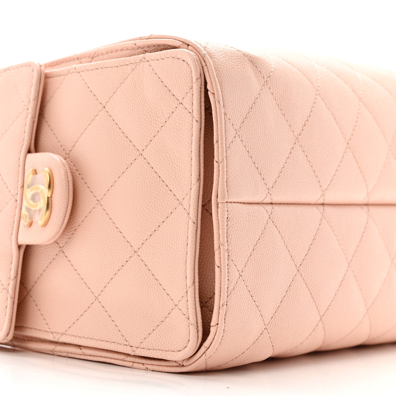 Chanel Caviar Quilted Small Chanel 25 Handbag Light Pink 9 of 13