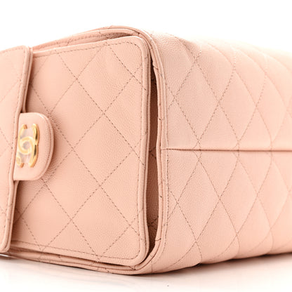 Chanel Caviar Quilted Small Chanel 25 Handbag Light Pink 9 of 13
