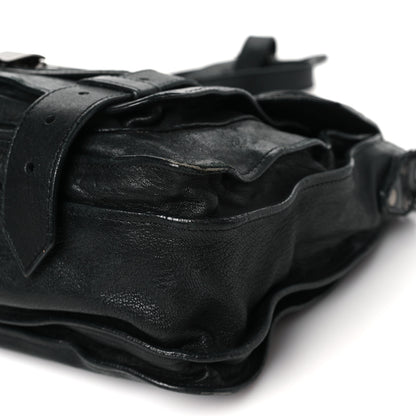 Proenza Schouler Lambskin Medium PS1 Plus Zip Satchel Black 9 of 16