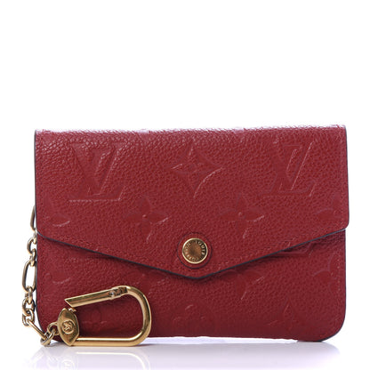 Louis Vuitton Empreinte Key Pouch Cherry 1 of 7