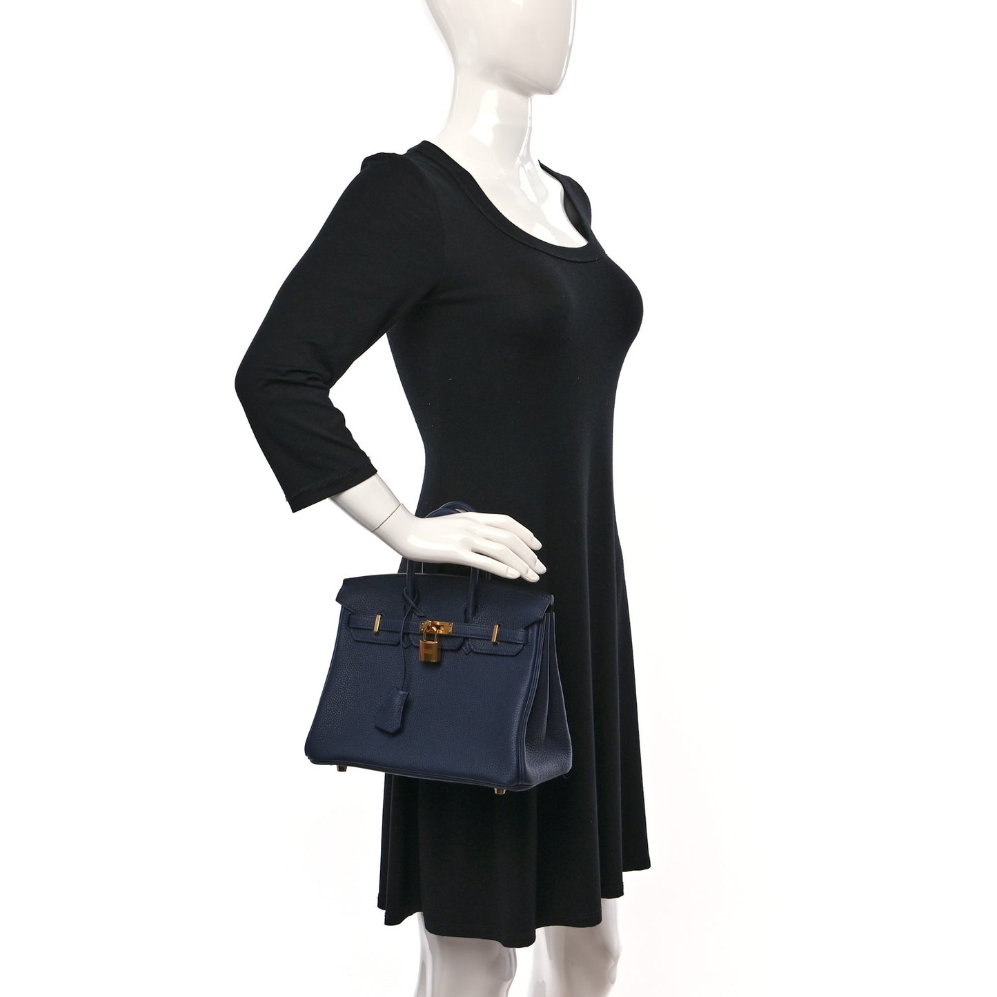 Togo Birkin 25 Bleu Nuit