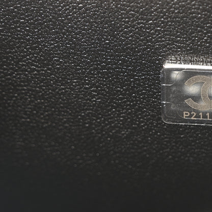 Chanel Lambskin Calfskin Mini Chocolate Bar Flap Bag White Black 7 of 10