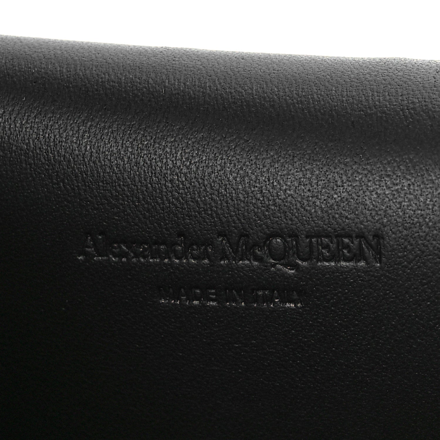 Alexander McQueen Calfskin Skull Envelope Clutch Red 6 of 9