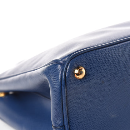 Prada Saffiano Medium Galleria Double Zip Tote Bluette 15 of 17