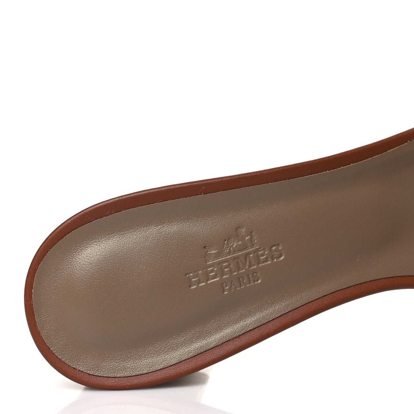 Calfskin Oasis Sandals 38 Gold