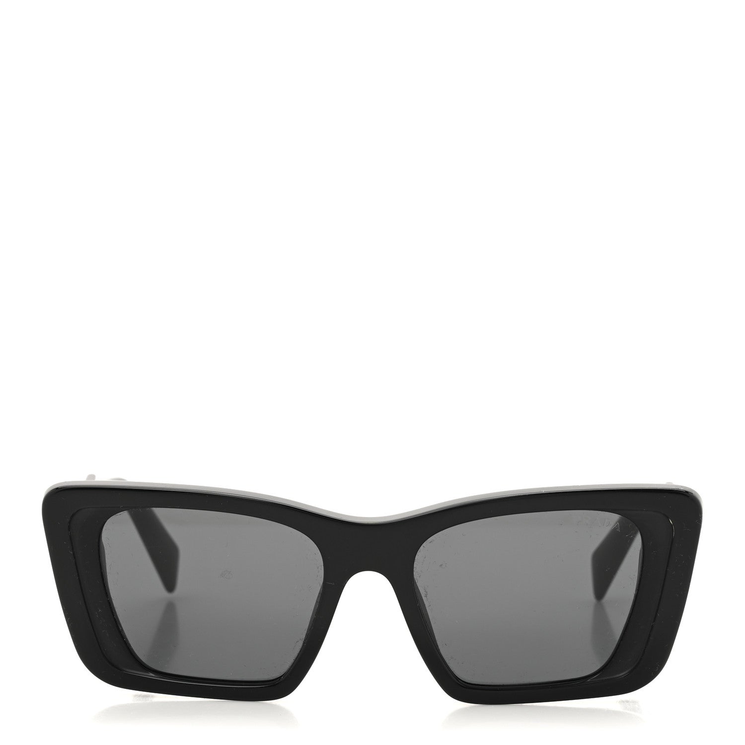 Prada Acetate Symbole Sunglasses SPR 08Y Black 2 of 7
