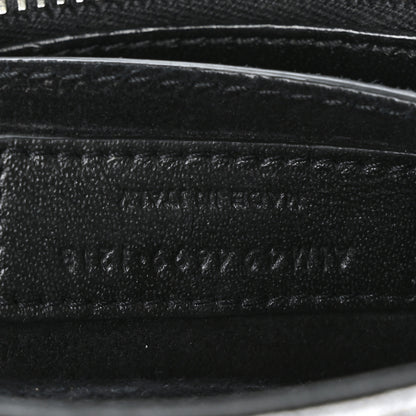 Saint Laurent Metallic Calfskin Y Quilted Monogram Small Loulou Chain Satchel Acciaio 8 of 11