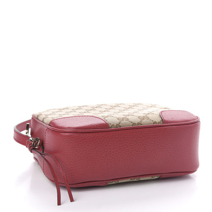 Gucci Monogram Mini Bree Messenger Bag Red 4 of 10