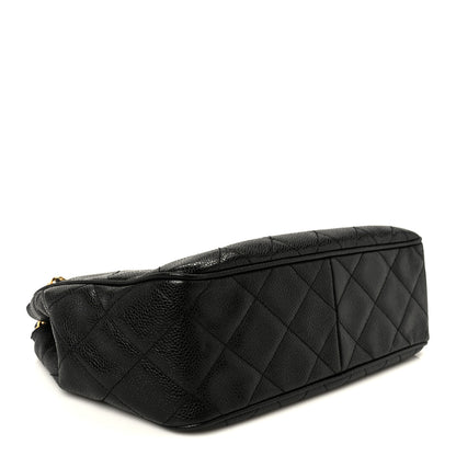 Chanel Caviar Quilted Shoulder Bag Black 3 of 10