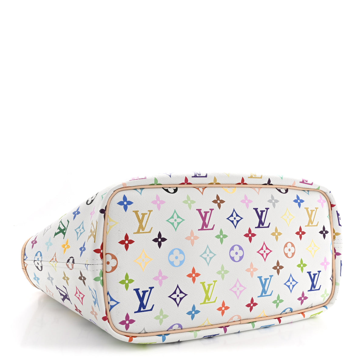 LV x TM Monogram Multicolor Neverwoof MM White