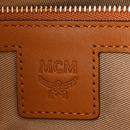 MCM Visetos Original Medium Pouch Cognac 6 of 10