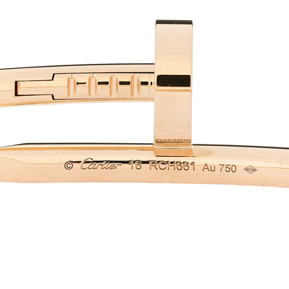 Cartier 18K Yellow Gold Juste Un Clou Bracelet 16 3 of 4