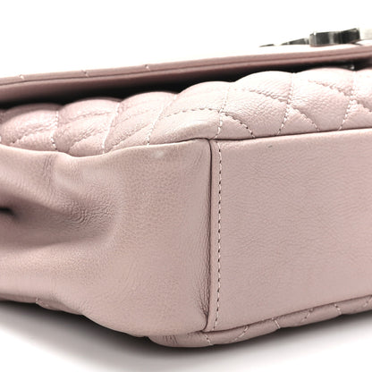 Saint Laurent Calfskin Tri-Quilt Monogram Medium College Bag Pink 8 of 9