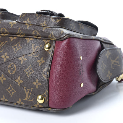 Louis Vuitton Monogram Manhattan NM Raisin 6 of 9