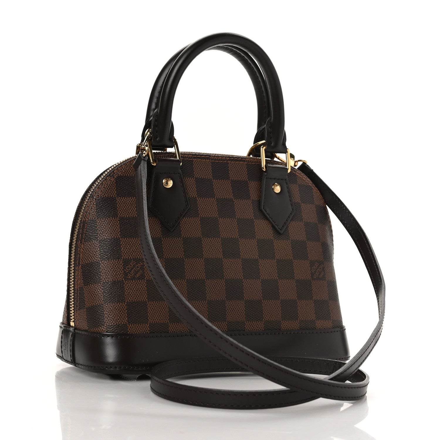 Louis Vuitton Damier Ebene Alma BB 3 of 8