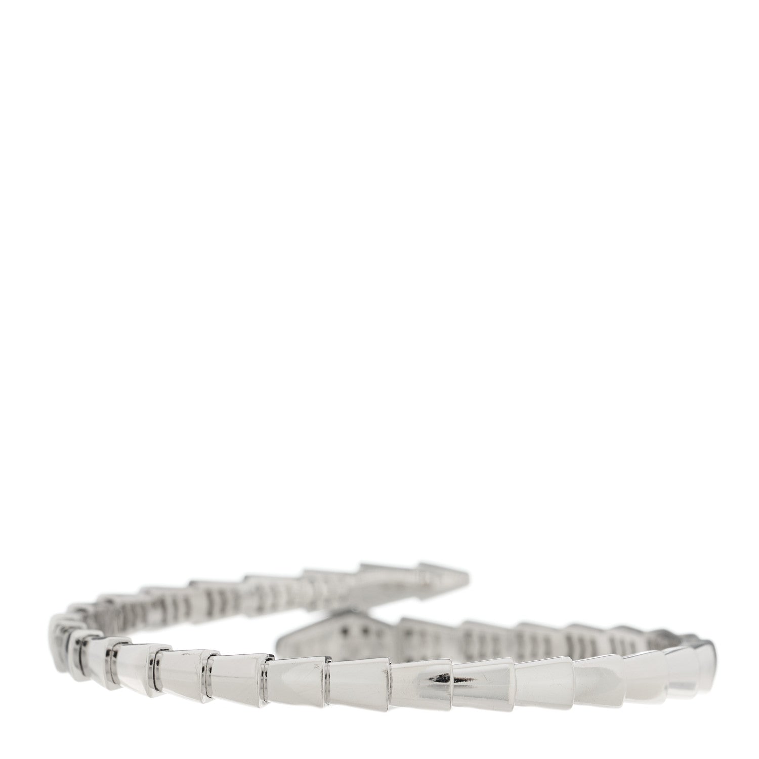 Bulgari 18K White Gold Serpenti Viper Bracelet S 2 of 3