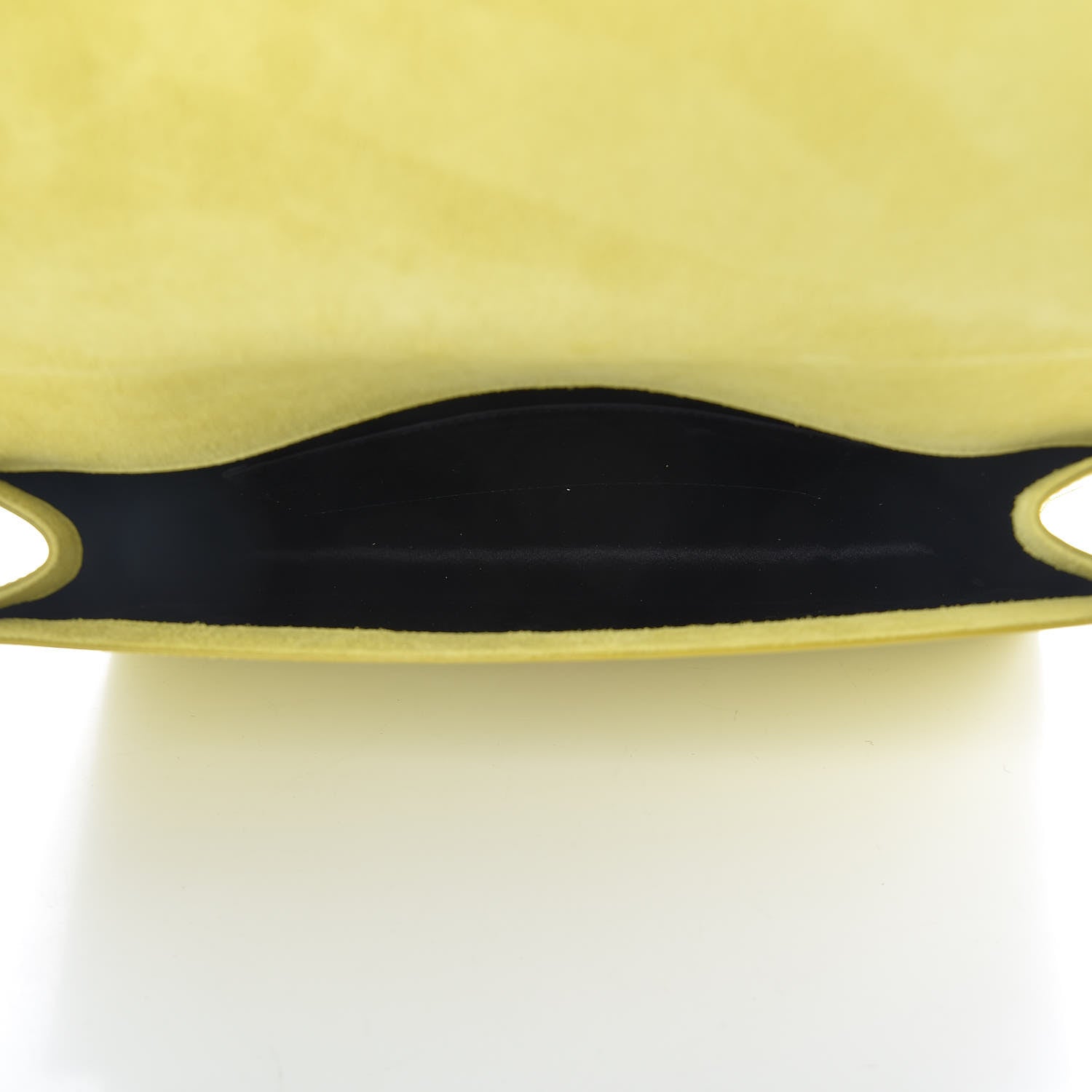 Saint Laurent Patent Calfskin Monogram Large Belle De Jour Clutch Yellow 5 of 9