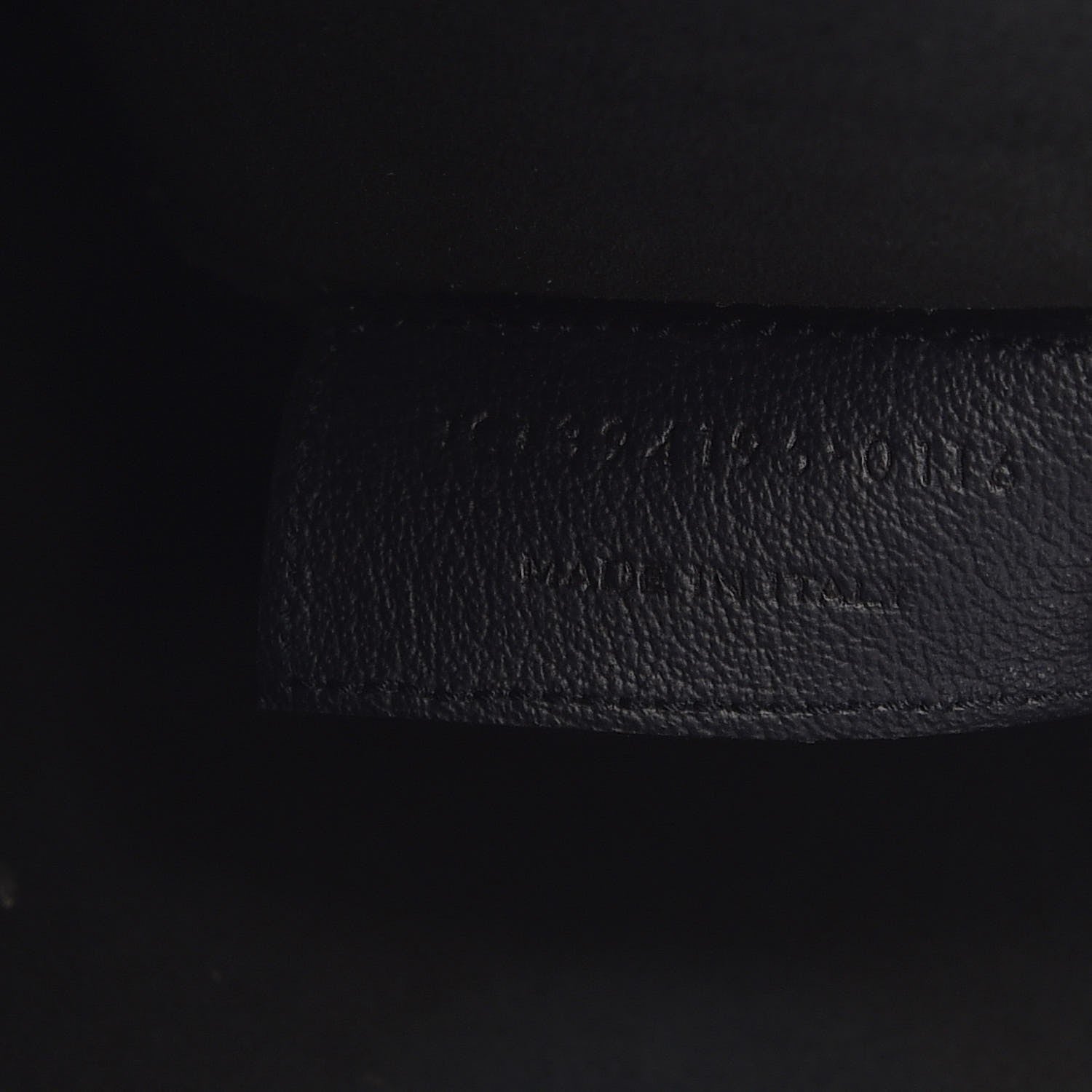 Saint Laurent Calfskin Large Shopping Tote Deep Marine 12 of 14
