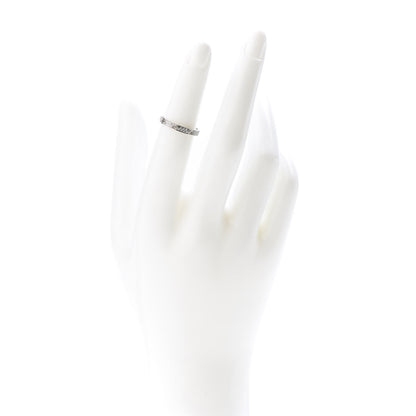 Cartier 18K White Gold Diamond 2.6mm LOVE Paved Band Ring 49 4.75 2 of 6