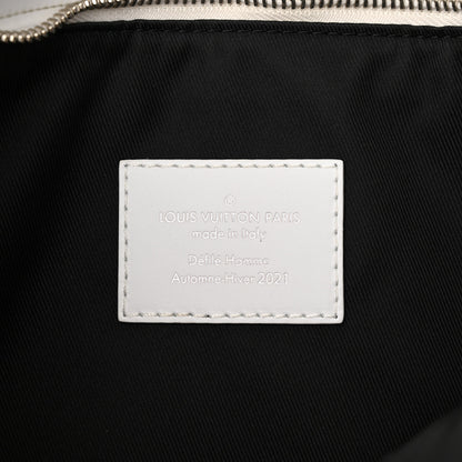 Louis Vuitton Calfskin Newspaper Print Pouch 7 of 11