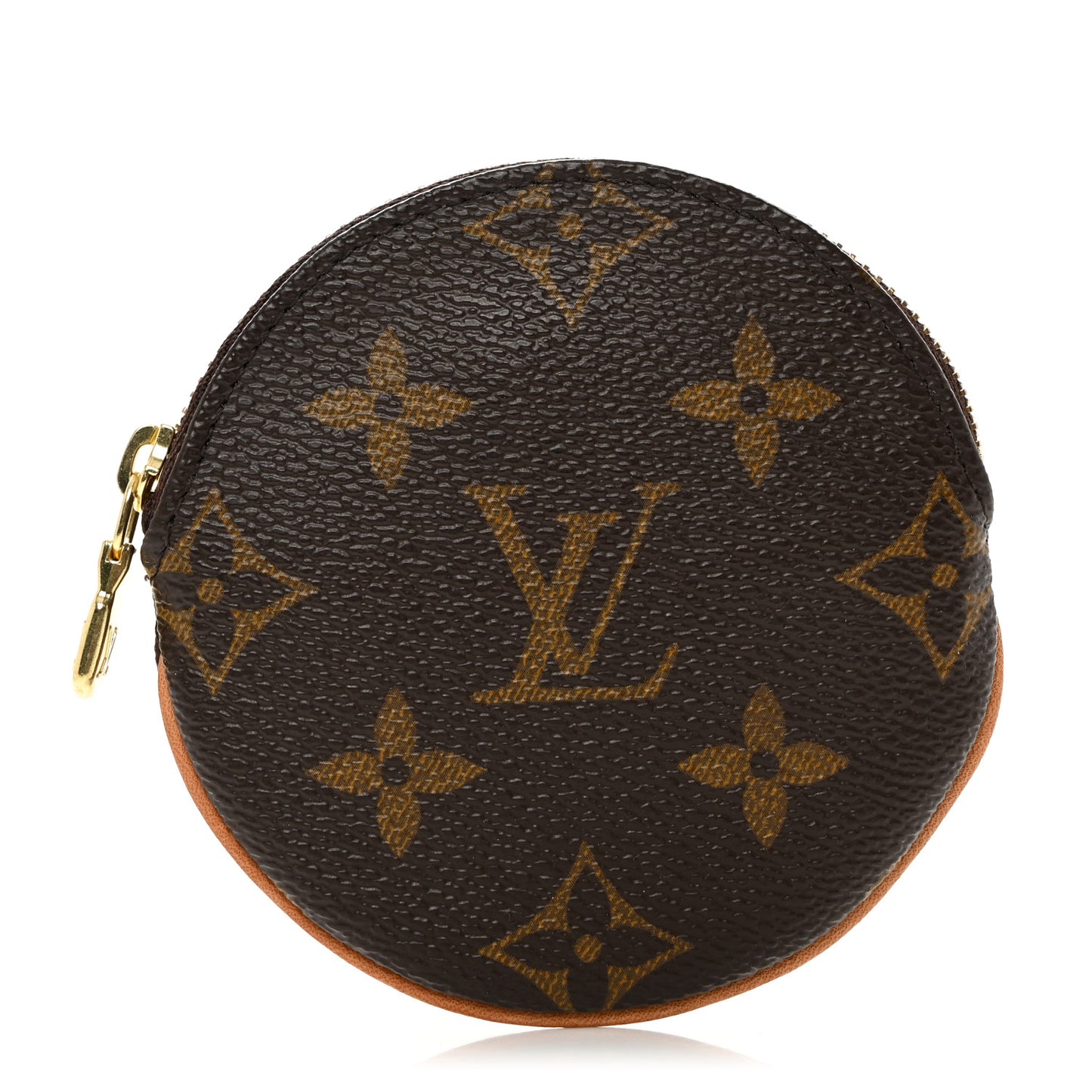 Monogram Round Coin Purse
