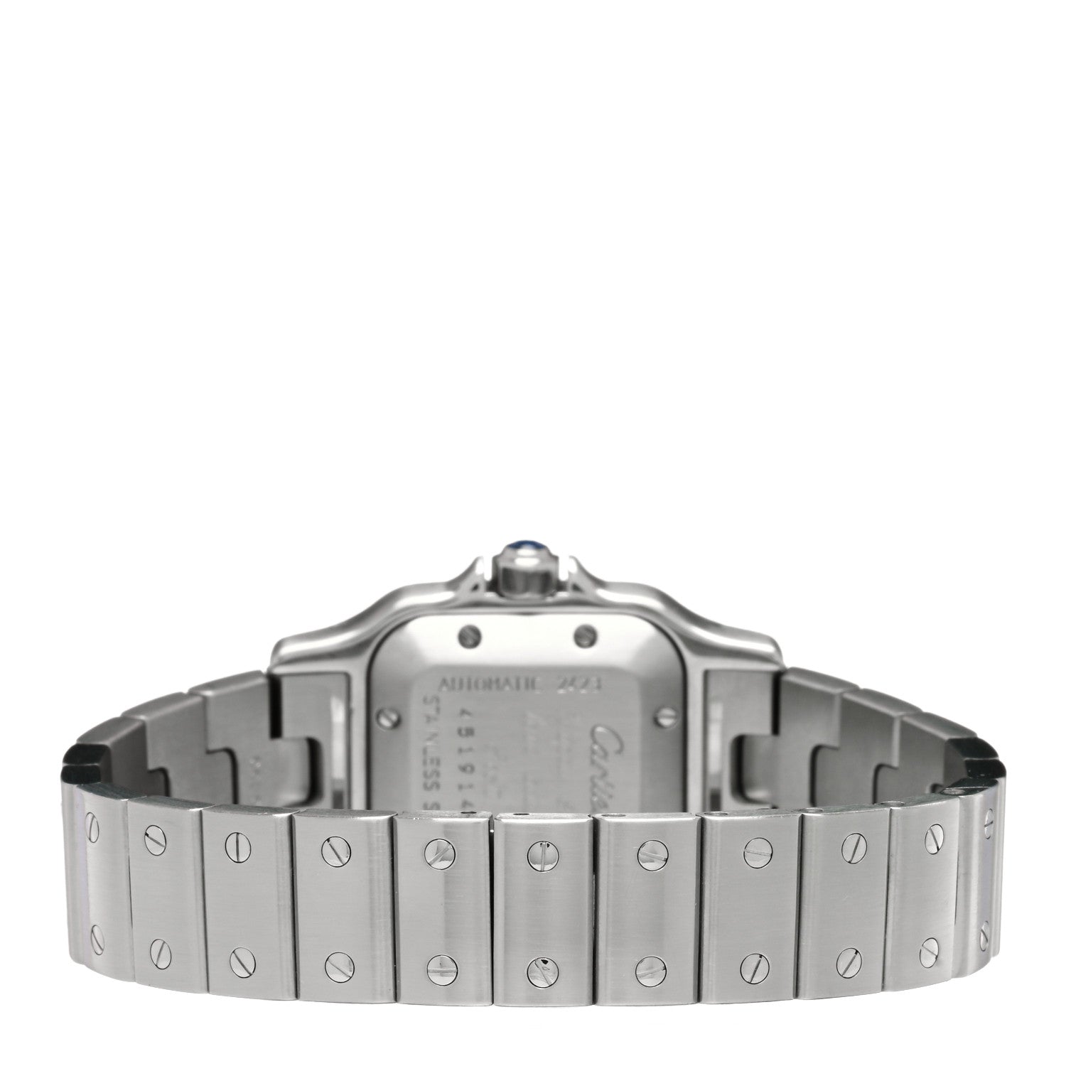 Cartier Stainless Steel 24mm Santos de Cartier Galbee Automatic Watch 3 of 4