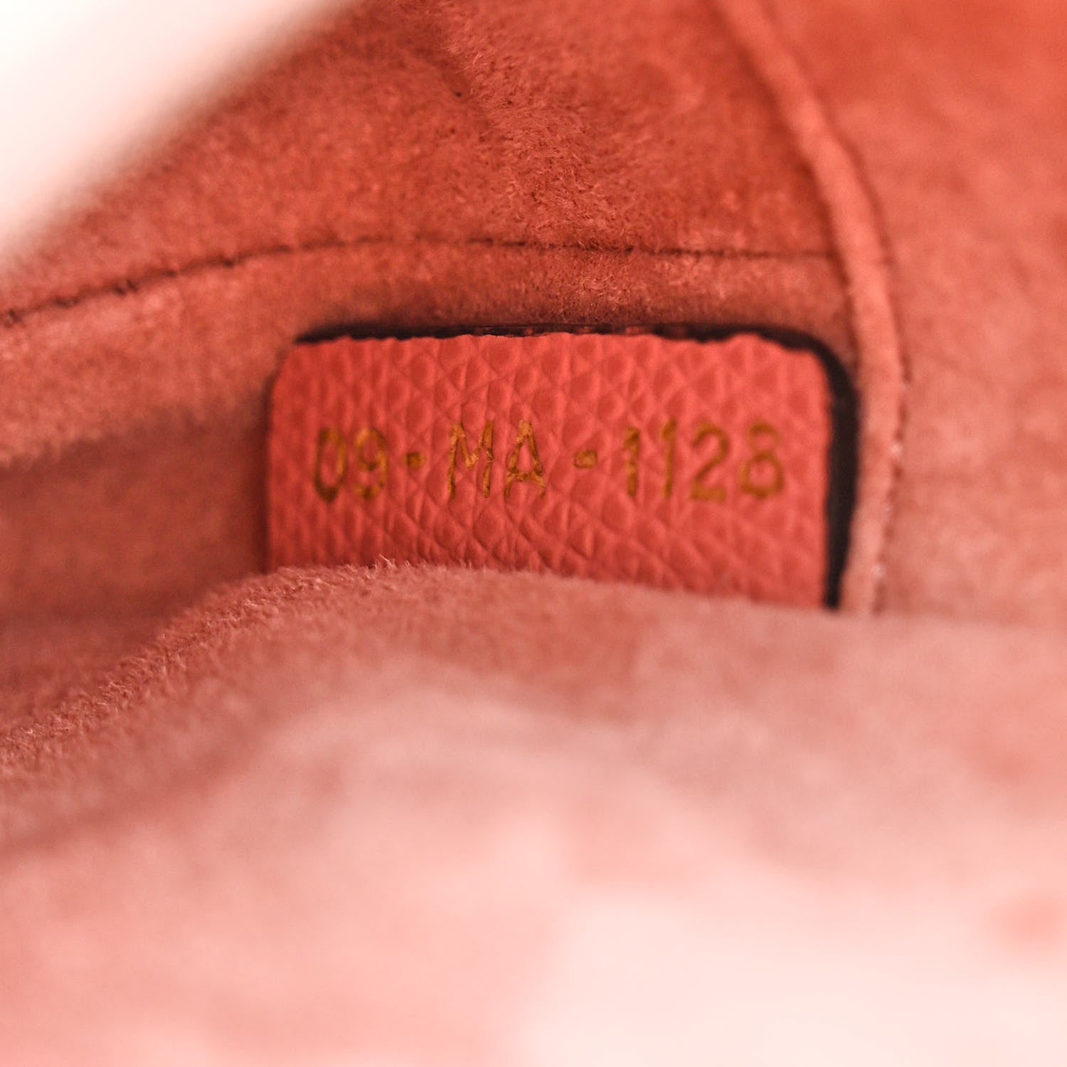Christian Dior Grained Calfskin Mini Saddle Bag Pink 7 of 10