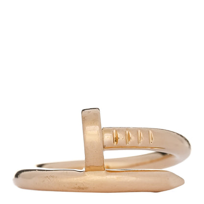 Cartier 18K Yellow Gold Juste Un Clou Ring 53 6.25 1 of 5