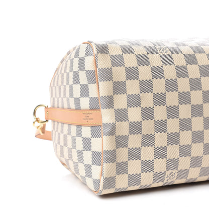 Louis Vuitton Damier Azur Speedy Bandouliere 35 5 of 9