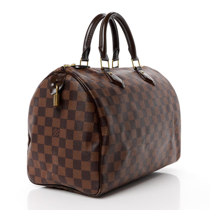Louis Vuitton Damier Ebene Speedy 30 3 of 16