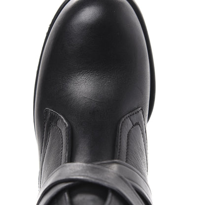 Jimmy Choo Grainy Calfskin Dalston Boots 35.5 Black 8 of 10