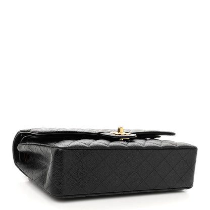 Chanel Caviar Quilted Medium Double Flap Black 4 of 10