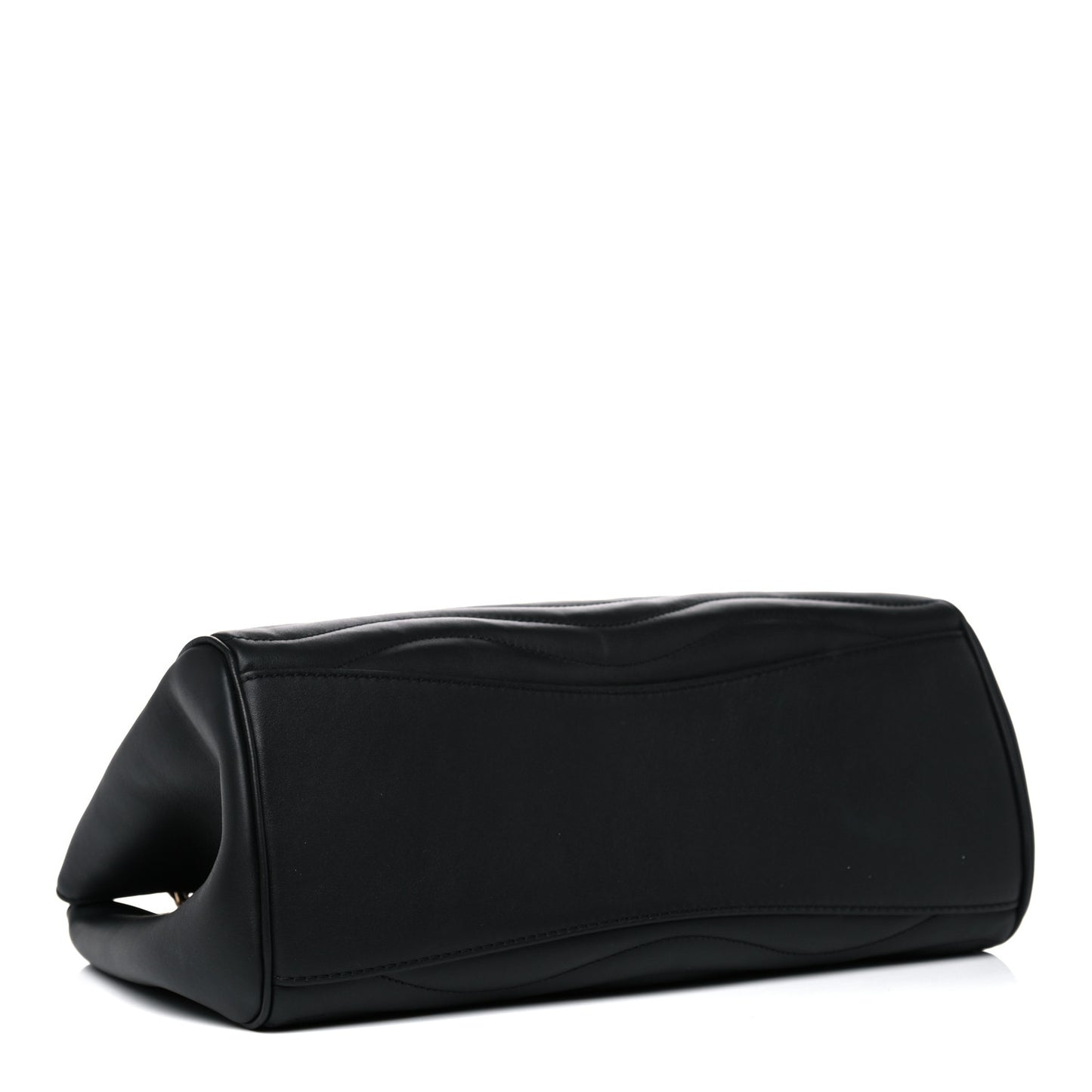 Calfskin New Wave Chain Tote Black