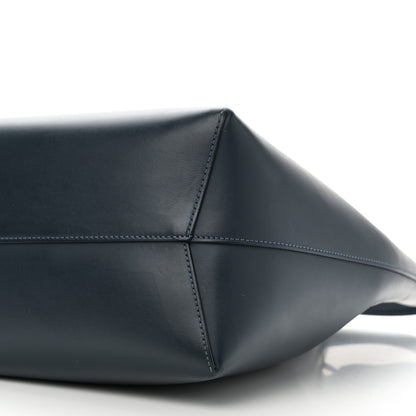 Mansur Gavriel Calfskin Mini Bucket Bag Blu 10 of 11