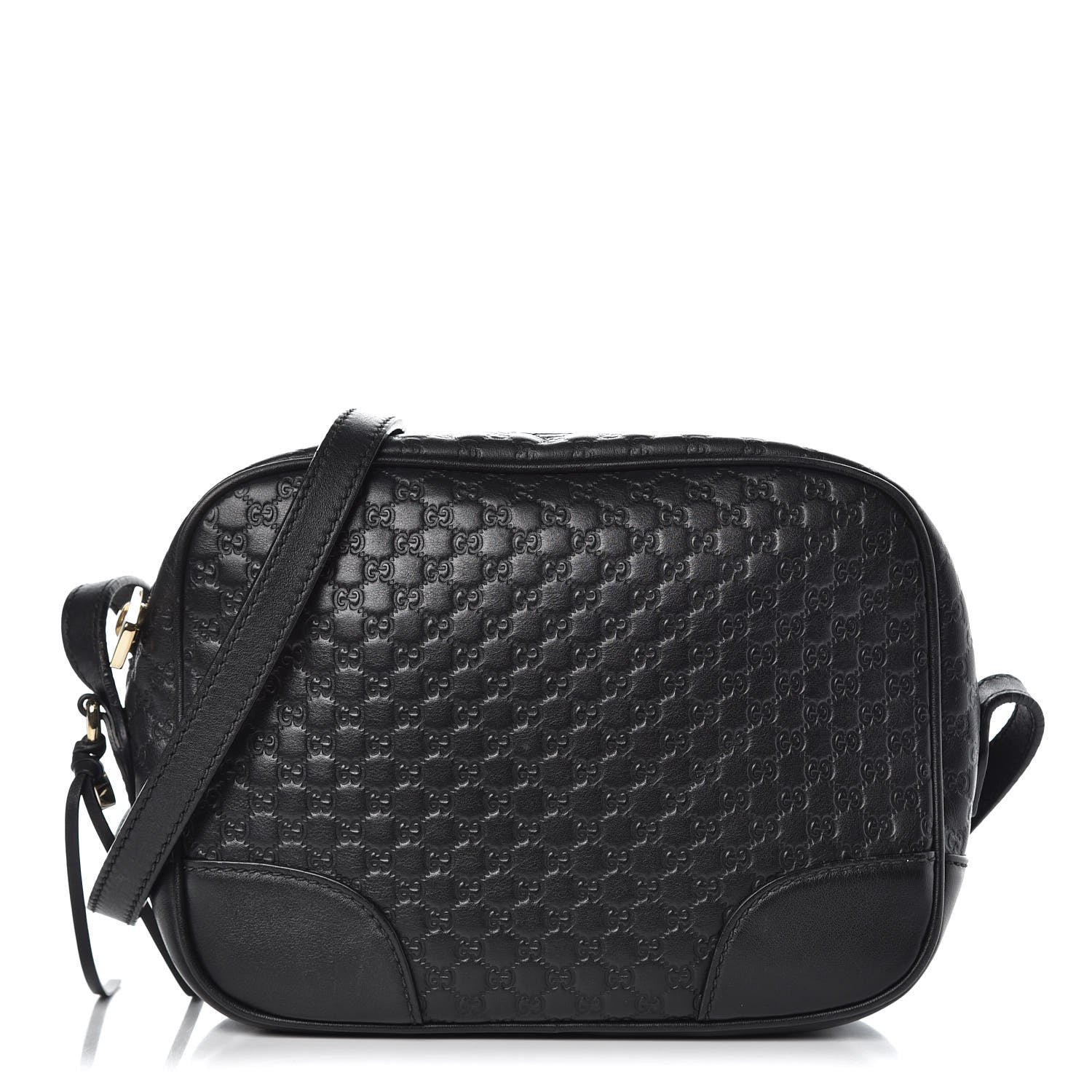 Gucci Microguccissima Mini Bree Messenger Bag Black 1 of 14