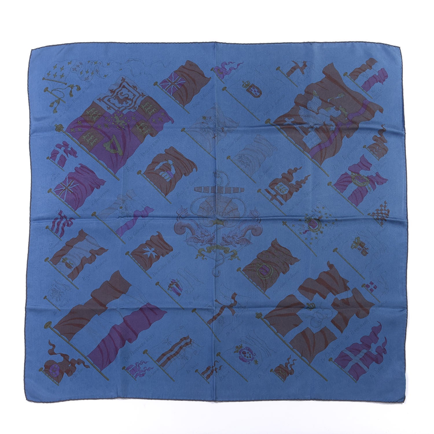 Hermes Silk Dip Dye Pavois Scarf 90 1 of 4
