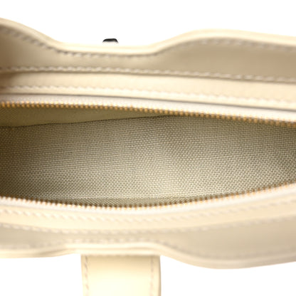 Gucci Calfskin Mini Moon Side Shoulder Bag Ivory 5 of 10